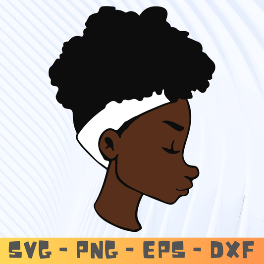 Black Pride SVG | Afro Magic Silhouette Logo Digital File