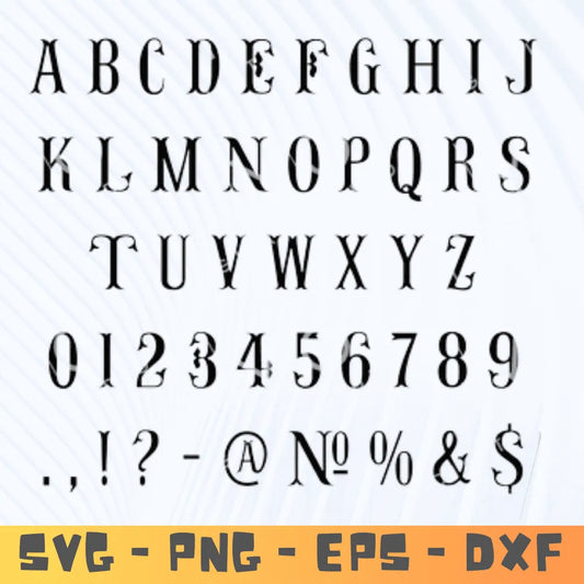 Fishtail Monogram SVG, Fishtail Alphabet Svg, Monogram alphabet