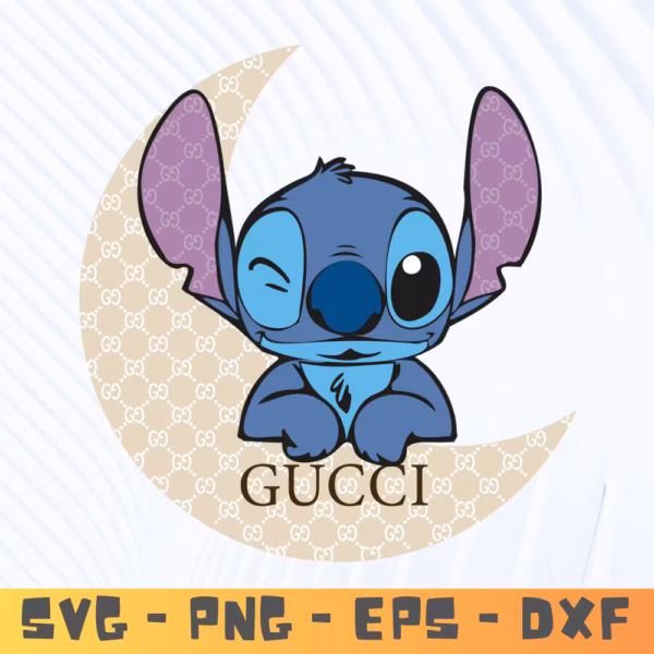 Gucci Stitch SVG – Trendy Design for Fashion & Home Decor Projects