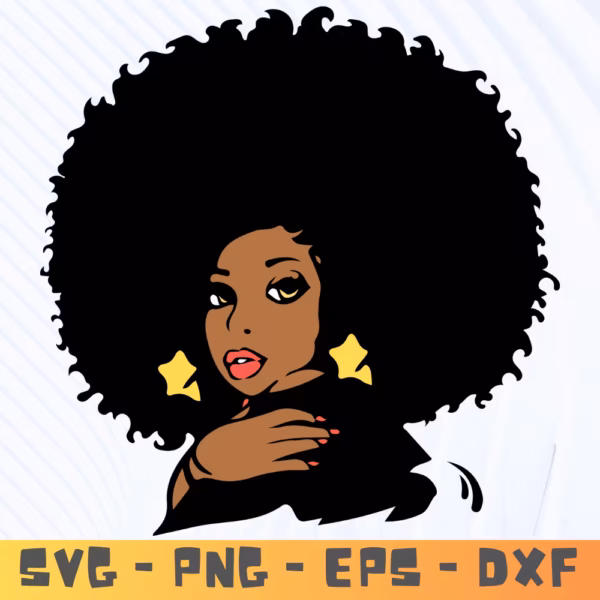 Melanin Queen SVG | Afro Black Girl Magic SVG | Empowerment Cricut Cut File