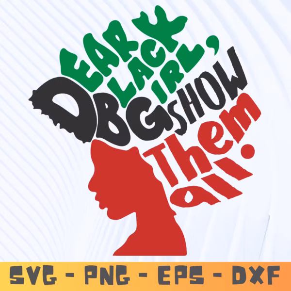 Melanin Queen SVG | Afro Logo SVG for Cricut & Silhouette